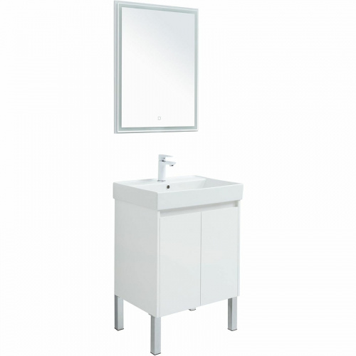 картинка Комплект мебели Aquanet для ванной 302532 Белый от магазина Сантехстрой