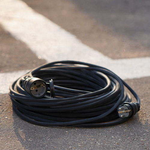 картинка Удлинитель-шнур REXANT КГ 3х1.5, 30 м,  морозостойкий,  с/з,  16 А,  3500 Вт,  IP44 (Сделано в России) от магазина Сантехстрой