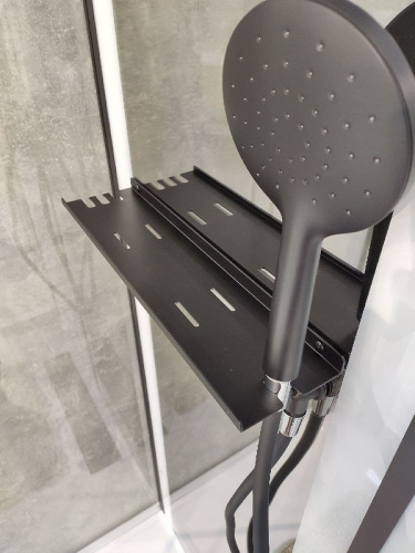 картинка Душевая кабина Black&White Galaxy 8028000 с гидромассажем от магазина Сантехстрой