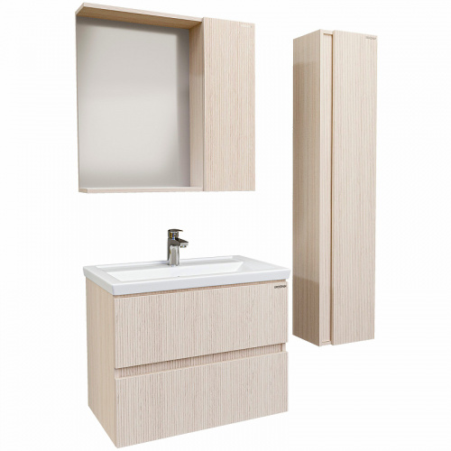 картинка Зеркало со шкафом Grossman Юнит 70 207011 Кадена лайт от магазина Сантехстрой