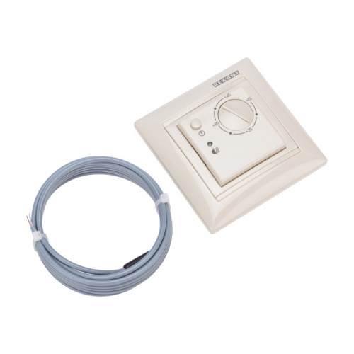 картинка Терморегулятор механический RX-308B бежевый REXANT (совместим с Legrand серии Valena) от магазина Сантехстрой