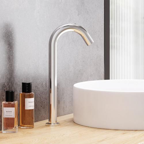 картинка 360280000 Scandinavian Pure, cенсорный смеситель для умывальника, высокий, хром от магазина Сантехстрой