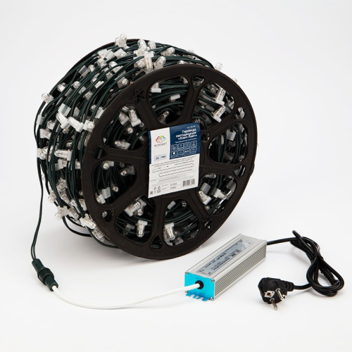 картинка Гирлянда LED ClipLight 12V 150 мм,  цвет диодов ТЕПЛЫЙ БЕЛЫЙ от магазина Сантехстрой