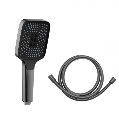 картинка Душевой комплект VSFW-321MT1RGM встраиваемый, термостатический, двухрежимный, вороненая сталь от магазина Сантехстрой