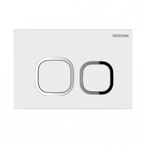 картинка Комплект 2 в 1: инсталляция GROSSMAN 900.K31.01.000+клавиша смыва Cosmo 700.K31.02.000.000 бел гляне от магазина Сантехстрой