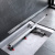 картинка W01SC-S11-100-05SB MasterFlow Трап для душа линейный универс затвор Slim line 100см цвет сталь мат от магазина Сантехстрой