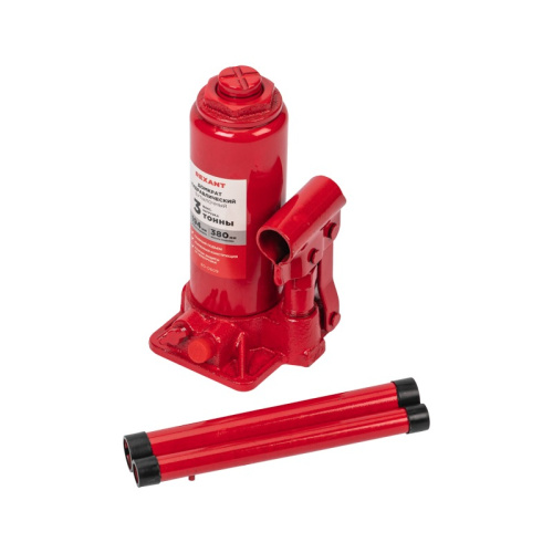 картинка Домкрат гидравлический бутылочный 3т REXANT от магазина Сантехстрой