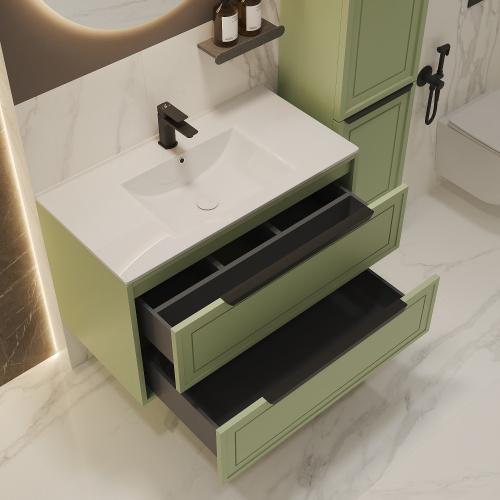 картинка Тумба под раковину/столешницу Севилья 100, Фисташковый от магазина Сантехстрой