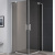 картинка Душевой уголок Cezares Slider 100x100 SLIDER-A-2-100/110-BR-Cr профиль Хром стекло бронзовое от магазина Сантехстрой