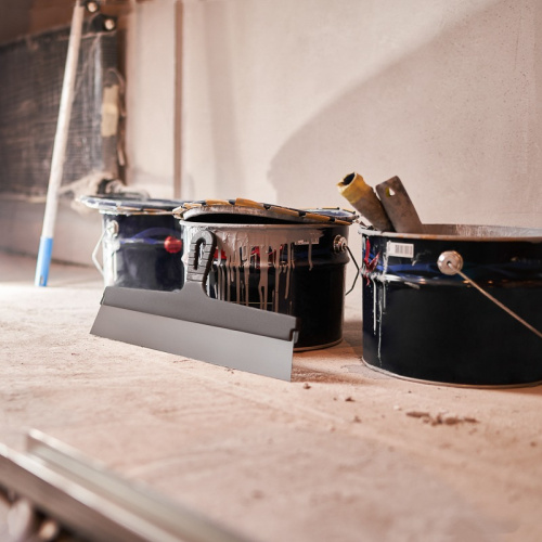 картинка Шпатель фасадный 450 мм нержавеющая сталь,  пластмассовая ручка REXANT от магазина Сантехстрой