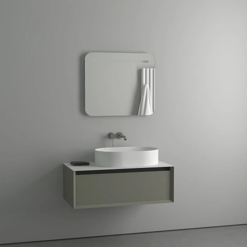 картинка Зеркало Evoform Ledline BY 2144 70х60 от магазина Сантехстрой