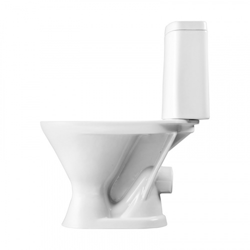 картинка Унитаз-компакт Santeri Грация с горизонтальным выпуском (1.P210.3.S00.00B.F) от магазина Сантехстрой