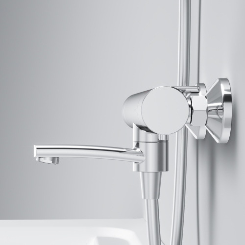 фото f85a50000 x-joy, смеситель д/ванны/душа с тмс, хром