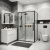 картинка Душ.ограждение 120.K33.02.1290.21.00 Cosmo (120*90*195) черный матовый, стекло прозрачное, 2 места от магазина Сантехстрой
