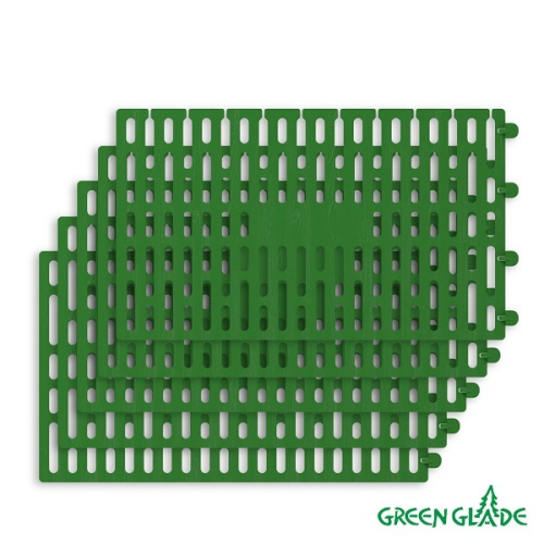 картинка Защита стволов деревьев, кустарников и цветов, зелёный, 35х21 см / 5 шт. от магазина Сантехстрой