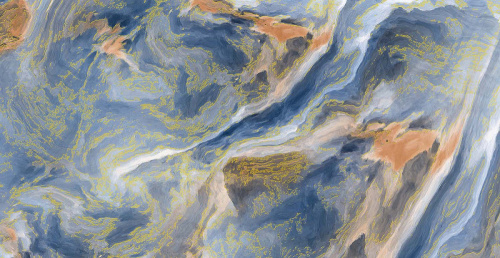 картинка Плитка керамогранитная AZARIO CARLIN AQUA GOLD 60x120 Carving (H18004001G) от магазина Сантехстрой