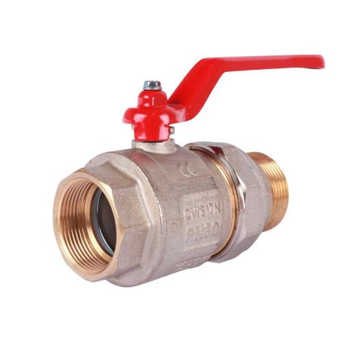 картинка Кран шаровой Itap с накидной гайкой полнопроходной (бабочка) ART 098 IDEAL 1 1/2" от магазина Сантехстрой