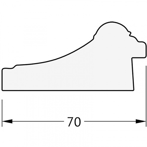 картинка Зеркало Evoform Exclusive 153х63 BY 1182 с фацетом в багетной раме - Состаренное серебро с плетением 70 мм от магазина Сантехстрой