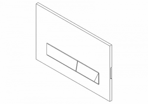 картинка Клавиша смыва BelBagno Marmi BB010-MR-CHROME Хром глянцевый от магазина Сантехстрой