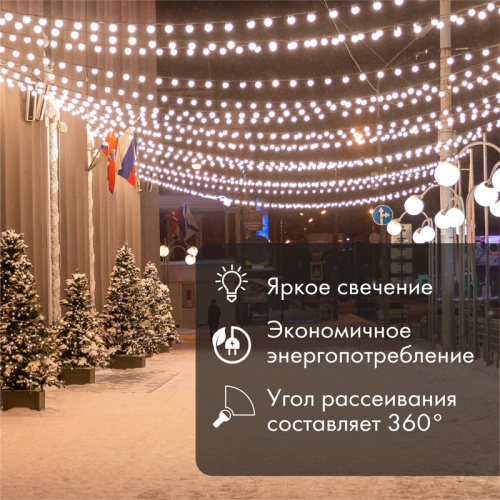 картинка Ретро-лампа Filament G45 E27, 2W,  230 В,  теплый белый 3000 K от магазина Сантехстрой