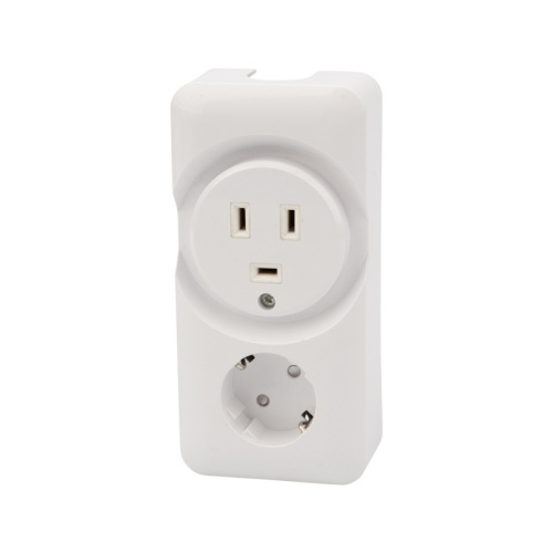 картинка Розетка РШ/Евро двойная для электрической плиты 32 А/16 A,  250 В,  2Р+РЕ (ОУ) белая REXANT от магазина Сантехстрой