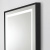 картинка Зеркало BelBagno Kraft 120 SPC-KRAFT-1200-800-LED-TCH-WARM-NERO с подсветкой Черное с сенсорным выключателем и подогревом от магазина Сантехстрой