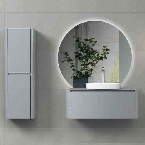 картинка Зеркало Black&White Universe U915.1000MR 110 915.1000MR0 с подсветкой с сенсорным выключателем от магазина Сантехстрой