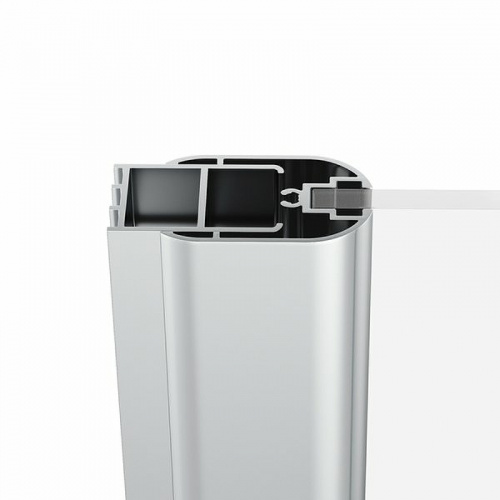 картинка Душевая дверь Ravak Chrome CSD2-110 0QVDCU00Z1 профиль Сатин стекло Transparent от магазина Сантехстрой