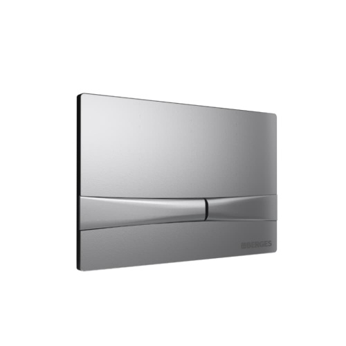 картинка Клавиша смыва Berges Wasserhaus Novum F2 040052 Хром матовый от магазина Сантехстрой