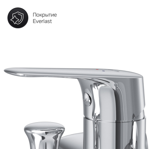 фото f85e15000 joy, смеситель для ванны/душа, душевой набор, хром, шт.