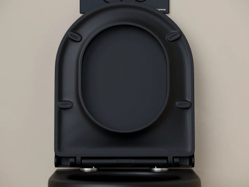 картинка Подвесной унитаз Ceramicanova Uno Rimless CN4007MB от магазина Сантехстрой