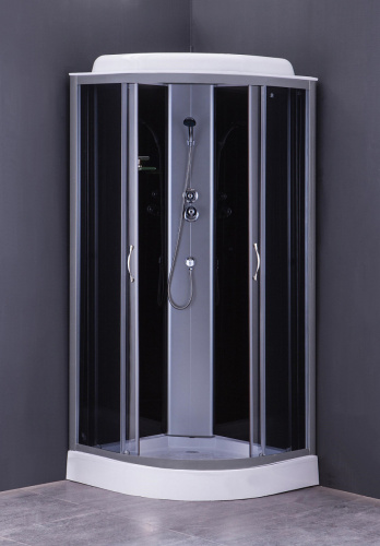 картинка Душевая кабина Loranto CS-6691 G, 90х90х215, поддон 13 см от магазина Сантехстрой
