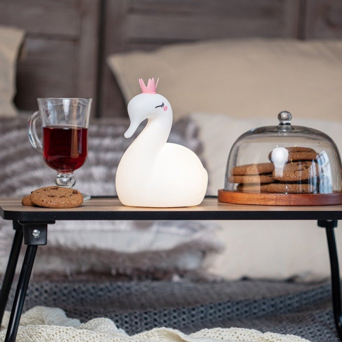 картинка Силиконовый ночник Лебедь NEON-NIGHT от магазина Сантехстрой