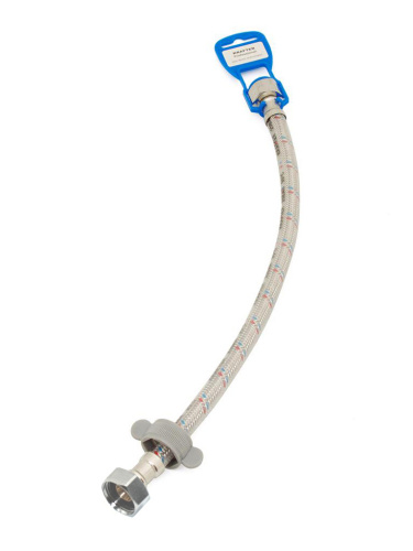 картинка Гибкая подводка KRAFTER для воды 50 см., 1/2", вн. - вн. (KRLux705) от магазина Сантехстрой