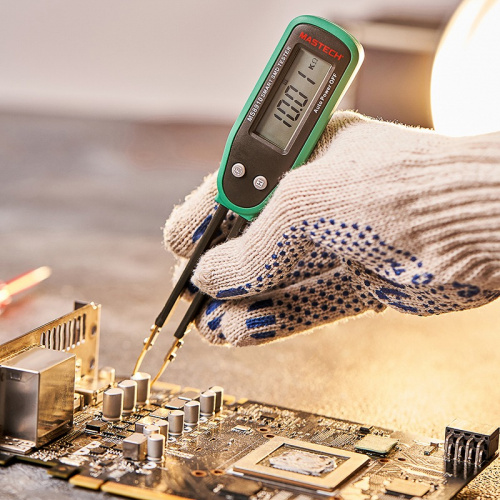 картинка Мультиметр для чип-компонентов (SMD-тестер) MS8910 MASTECH от магазина Сантехстрой