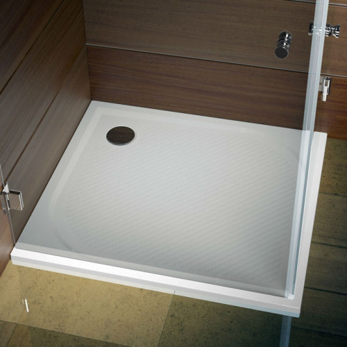 картинка Душевой поддон из искусственного камня Riho Kolping 80x100 D004006005 (DB3100500000000) Белый с антискользящим покрытием от магазина Сантехстрой