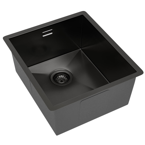 картинка Кухонная мойка Reflexion Como RX2038BL оружейная сталь от магазина Сантехстрой