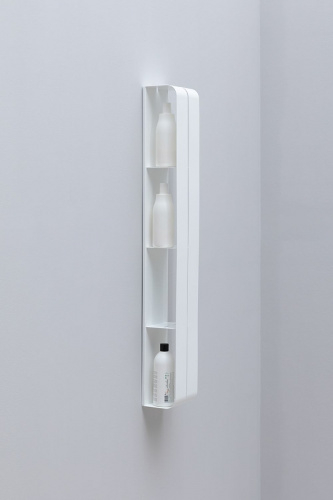 картинка Металлическая полка Aquanet Магнум H 15х100 326460 Белая матовая от магазина Сантехстрой