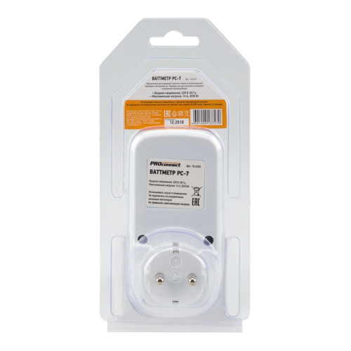 картинка Ваттметр PC-7 вертикальный PROconnect от магазина Сантехстрой