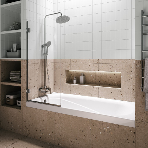 картинка Ванна акриловая Niagara Atrio NG-A18070 (180х70х42) от магазина Сантехстрой