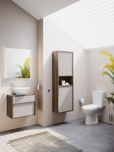 картинка Унитаз-компакт Norm Nord 9845B099-7202 с микролифтом от магазина Сантехстрой