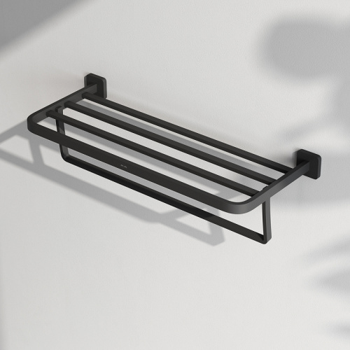 картинка A8F37722 Func Полка для полотенец, черный от магазина Сантехстрой