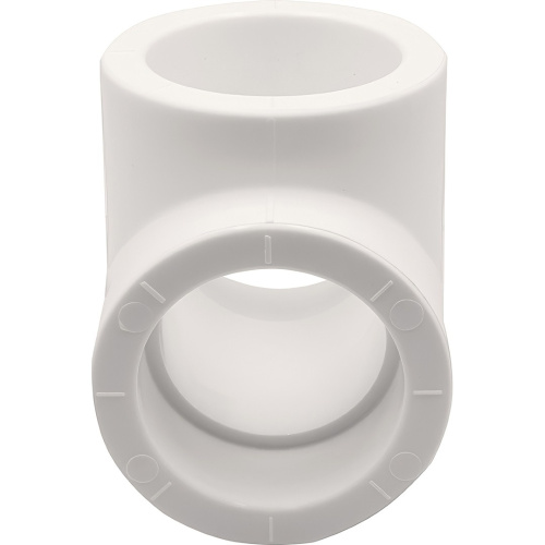 картинка Тройник THERMOLIGHT PP-R 50 белый (4/36) от магазина Сантехстрой