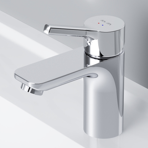 картинка F85B02100 X-Joy S, смеситель для умывальника излив 100 мм, хром, шт от магазина Сантехстрой
