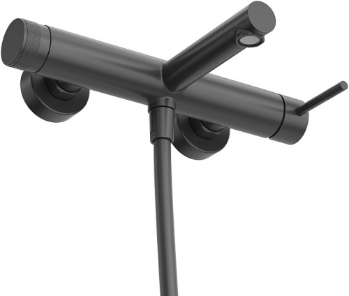 фото смеситель для ванны cezares relax relax-vd-nop черный матовый