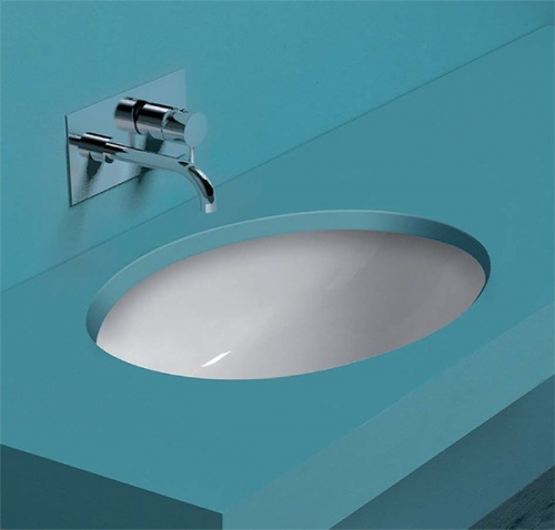 картинка Встраиваемая раковина Simas Nevada S53 белый от магазина Сантехстрой