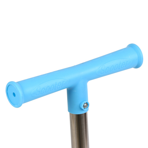 картинка SILAPRO Самокат 3-х колесный, складной, 56х21х58-62-66-70см, ПВХ колеса d11см, до 30кг, металл,пласт от магазина Сантехстрой