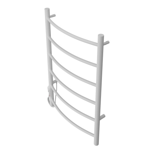 картинка Полотенцесушитель электрический AZARIO VERONA 500/800 6 секций, диммер слева, белый (AZ04758W) от магазина Сантехстрой