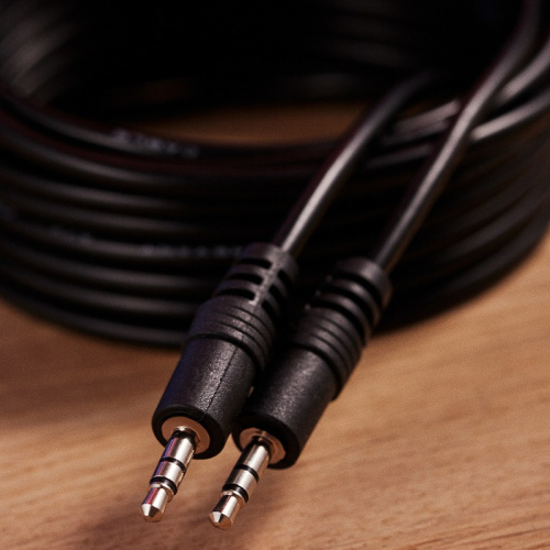 картинка Шнур Стерео 3,5мм штекер - Стерео 3,5мм штекер,  длина 5м REXANT от магазина Сантехстрой