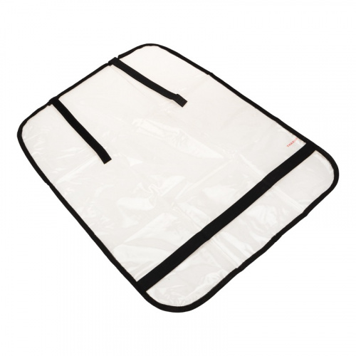 картинка Накидка защитная на спинку переднего сиденья (60х50 см) ПВХ,  прозрачная от магазина Сантехстрой